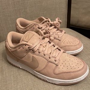 Women’s Nike Dunk Low Premium MF pink oxford/white Size 8.5